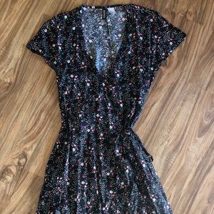 H&M Floral Wrap Dress